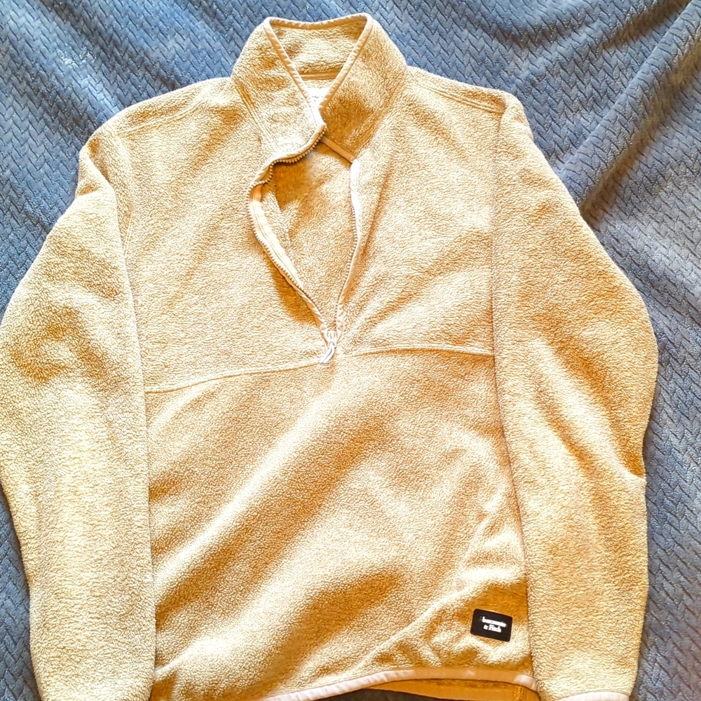 Abercrombie half zip fleece